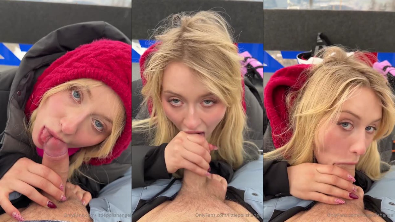 Lena Polanski's Risky BJ In The Aerial Tramway