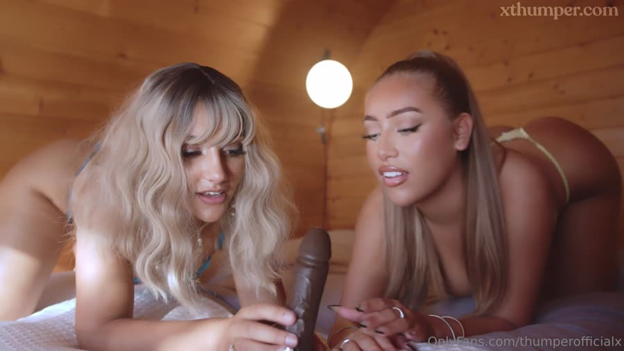 Dildo Playtime With Jasminx And BxbyVioletx