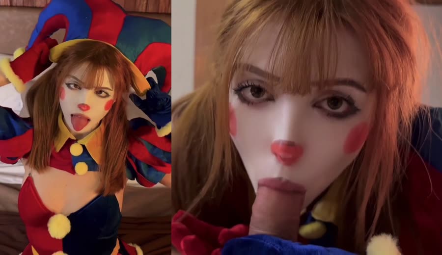 Nymphetty Savors A Cock In Her Pomni Cosplay